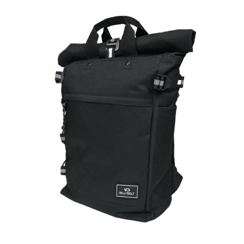BILLYBELT Rolltop Rucksack 'schwarz'