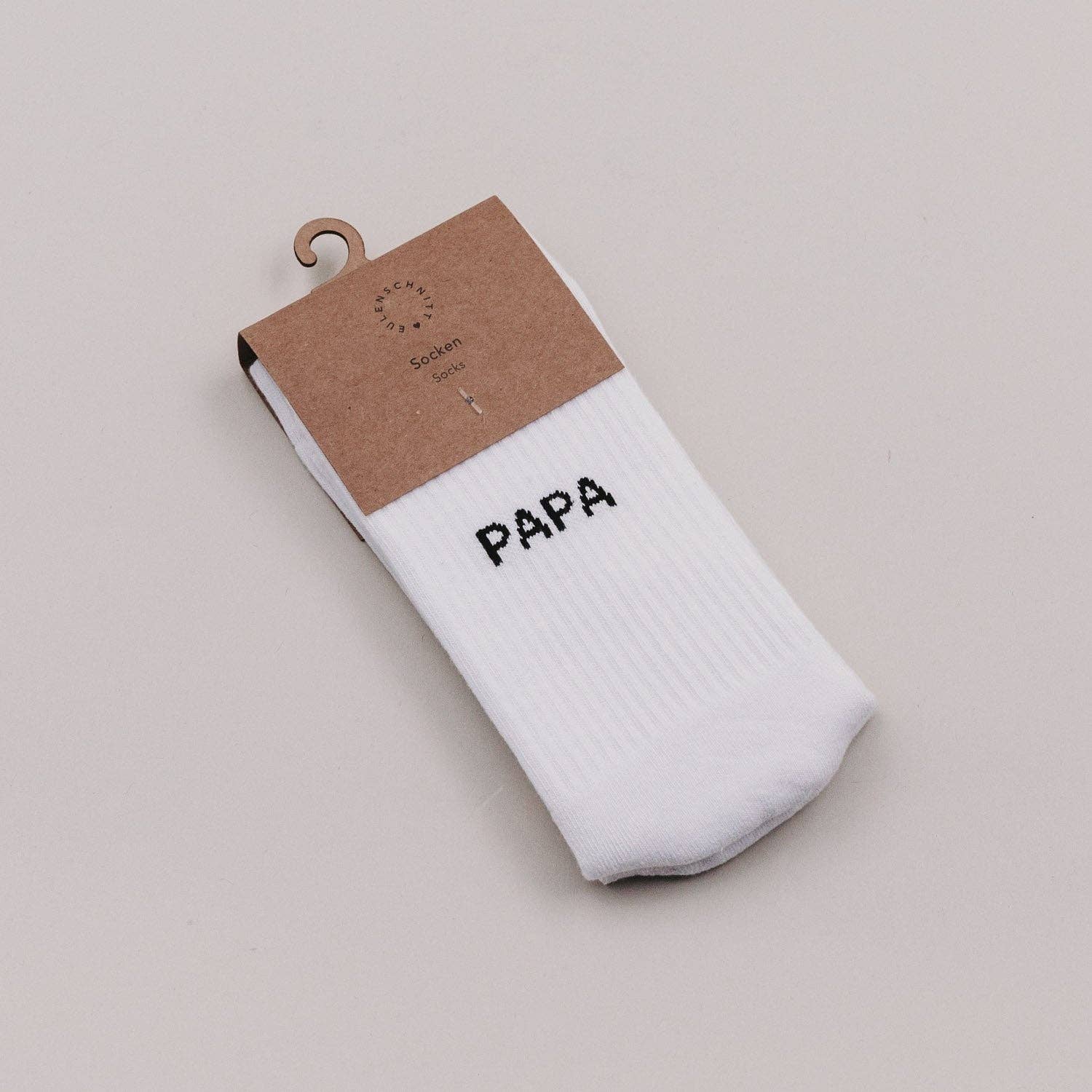 Socken 'Papa' Eulenschnitt