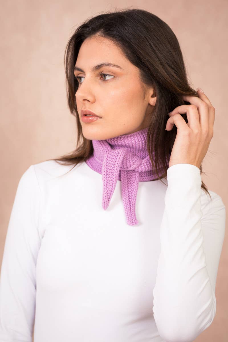Kleiner "Sophie-Schal": Mauve