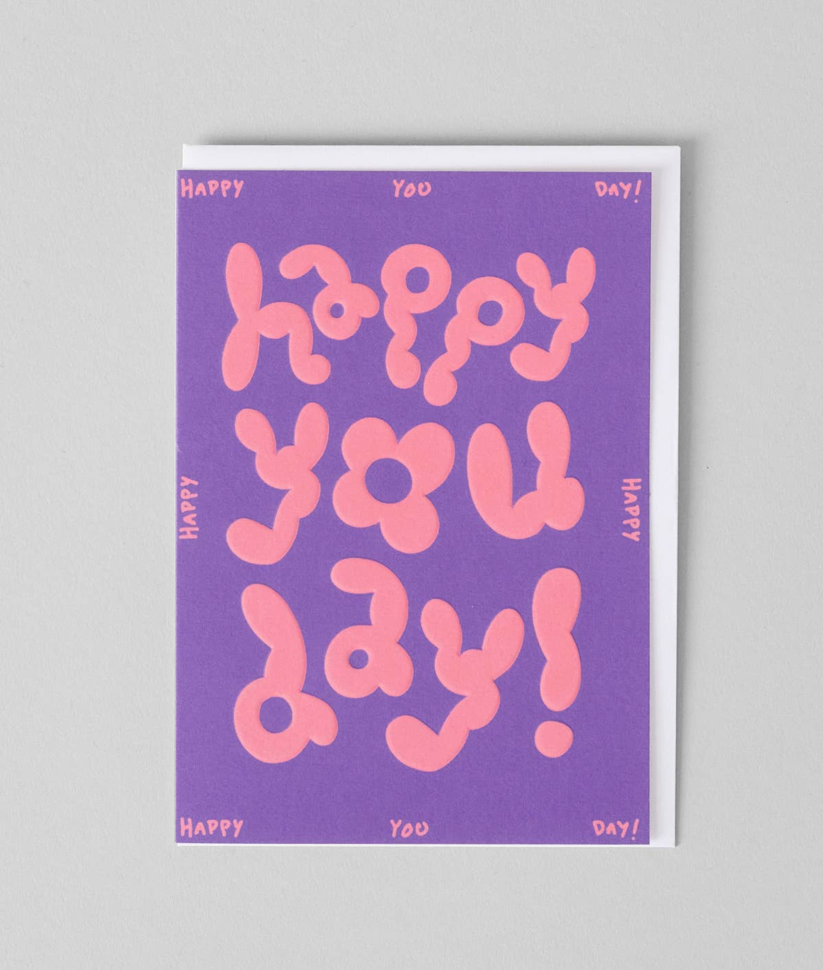Grußkarte "Happy You Day" WRAP