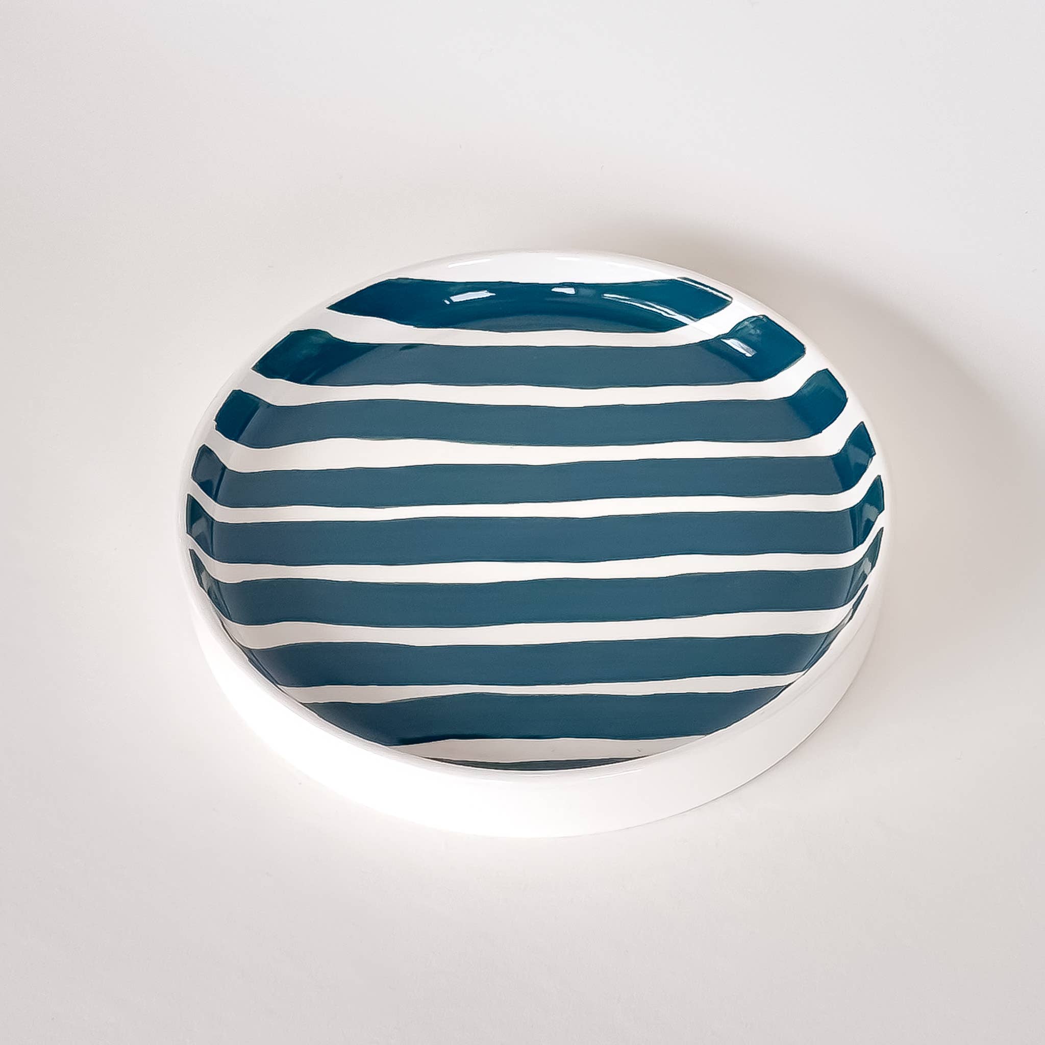 Magazin Minori Teller Stripes - gentle green