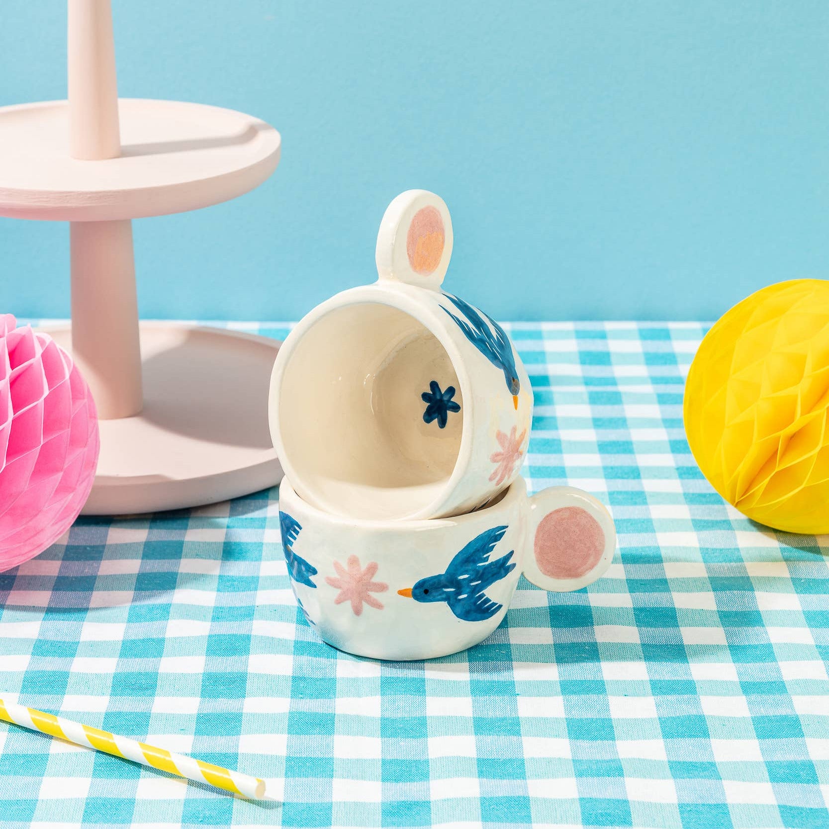 Ana Seixas Vögel Keramikbecher