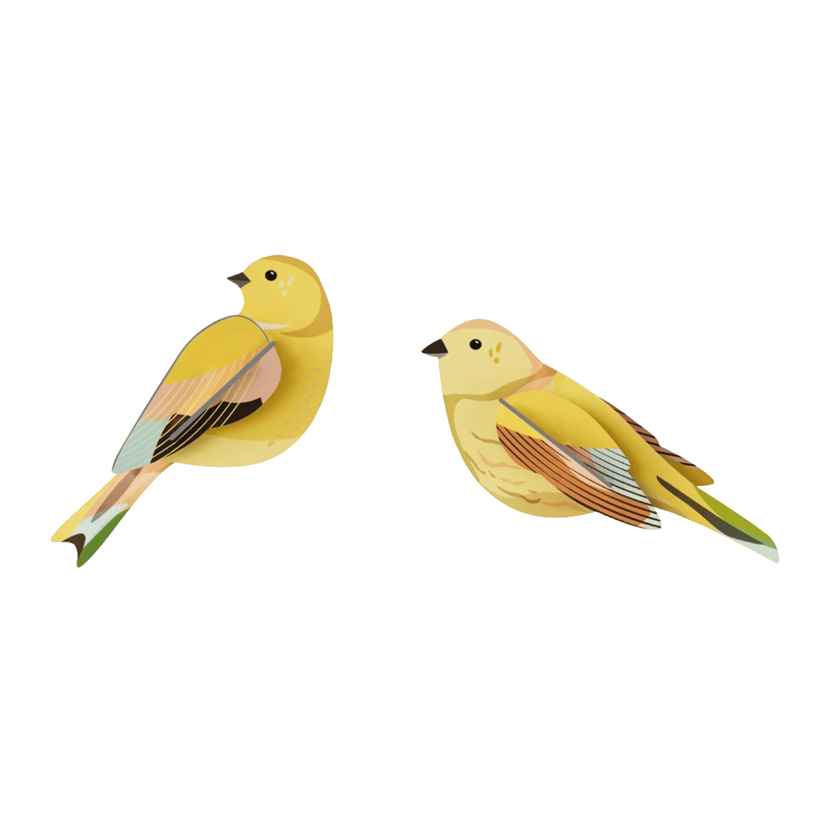 Studio ROOF 'Garden Bird - Citrinella Pair'