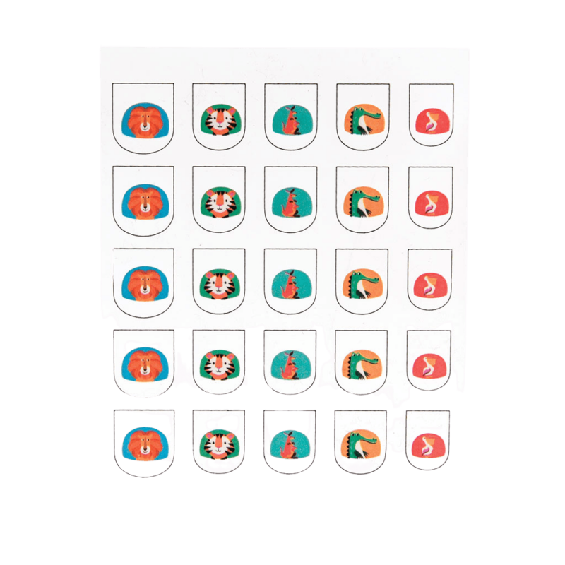 Nagel-Sticker 'Colourful Creatures'