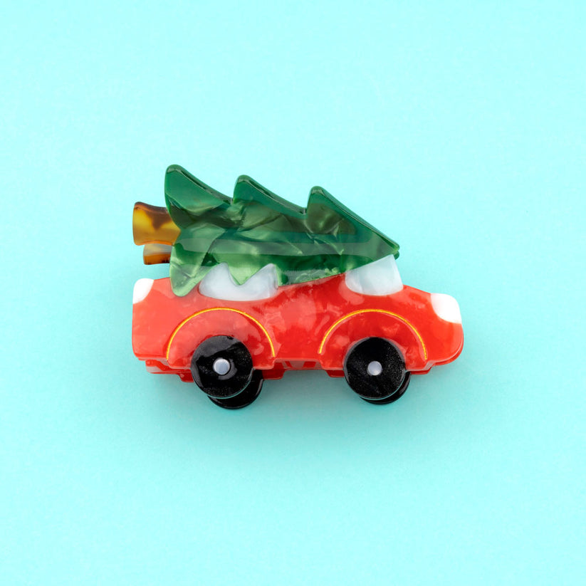 Coucou Suzette Haarklammer 'driving home for christmas'