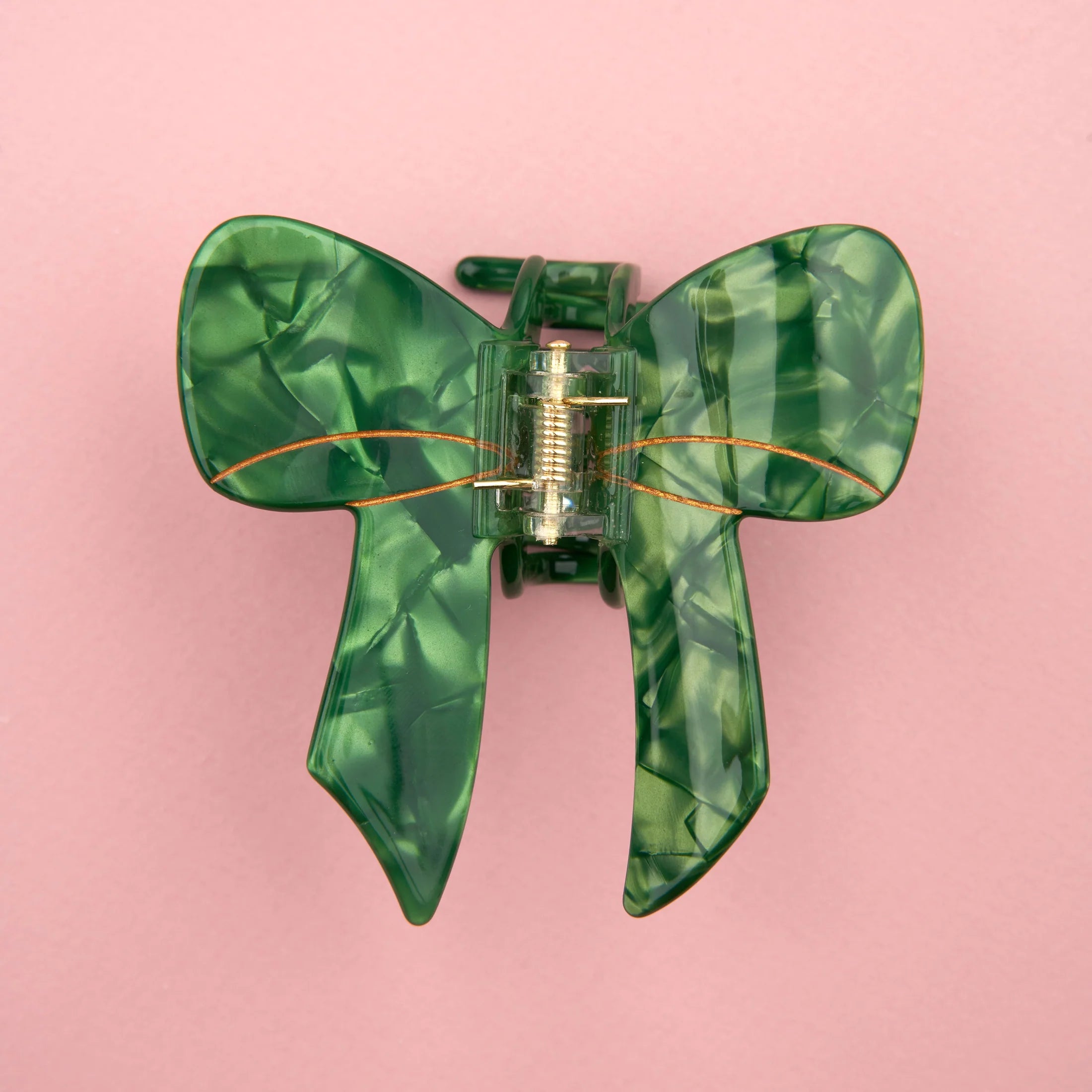 Coucou Suzette Haarklammer grüne Schleife