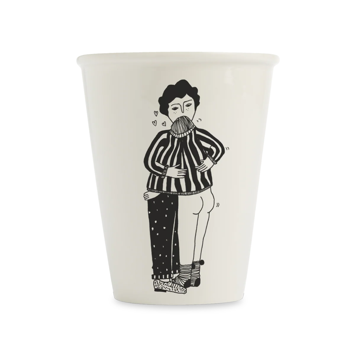 helen b Becher 'sweater hug'