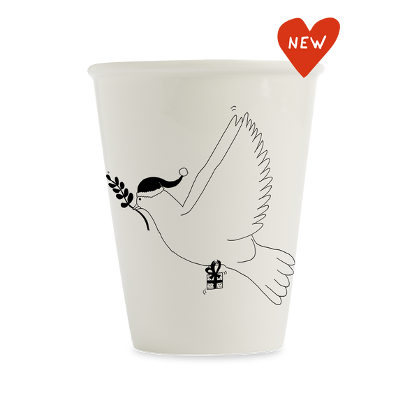 helen b Becher 'Santa Peace Pigeon'