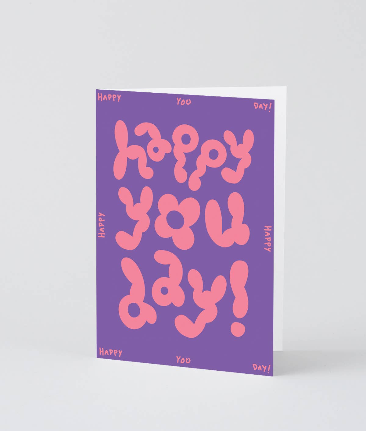 Grußkarte "Happy You Day" WRAP