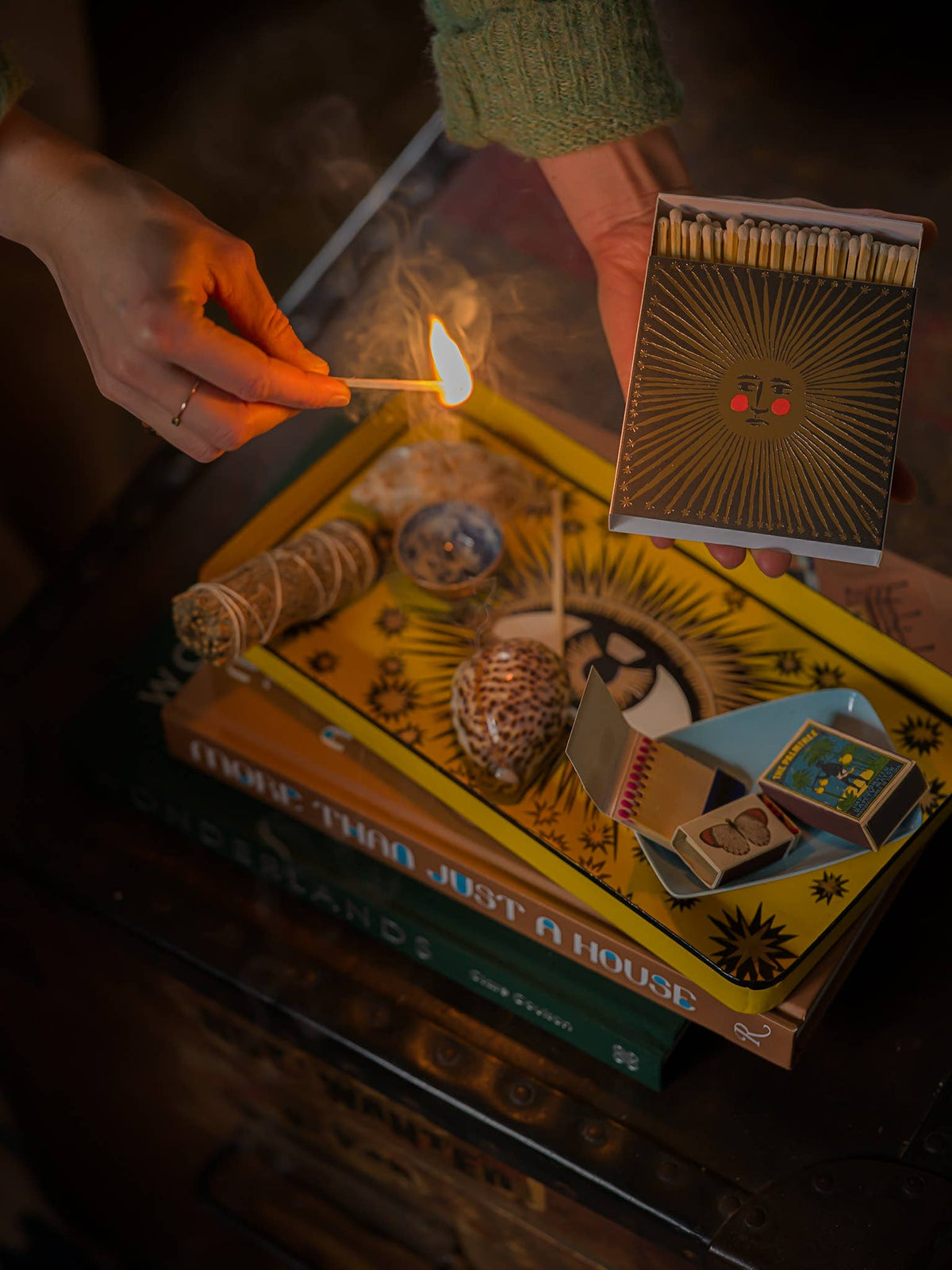 Archivist | Europe - Sonnenstrahl Streichhölzer | Quadrat - Sicherheitsstreichhölzer