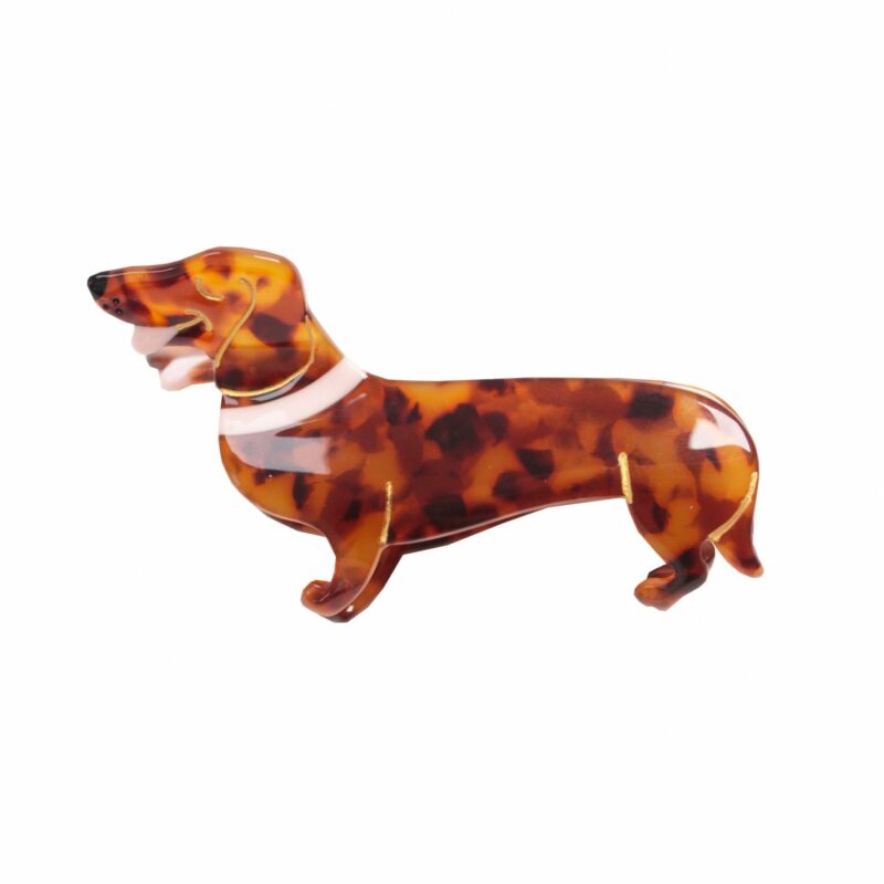 Coucou Suzette Haarklammer 'Dachshund'