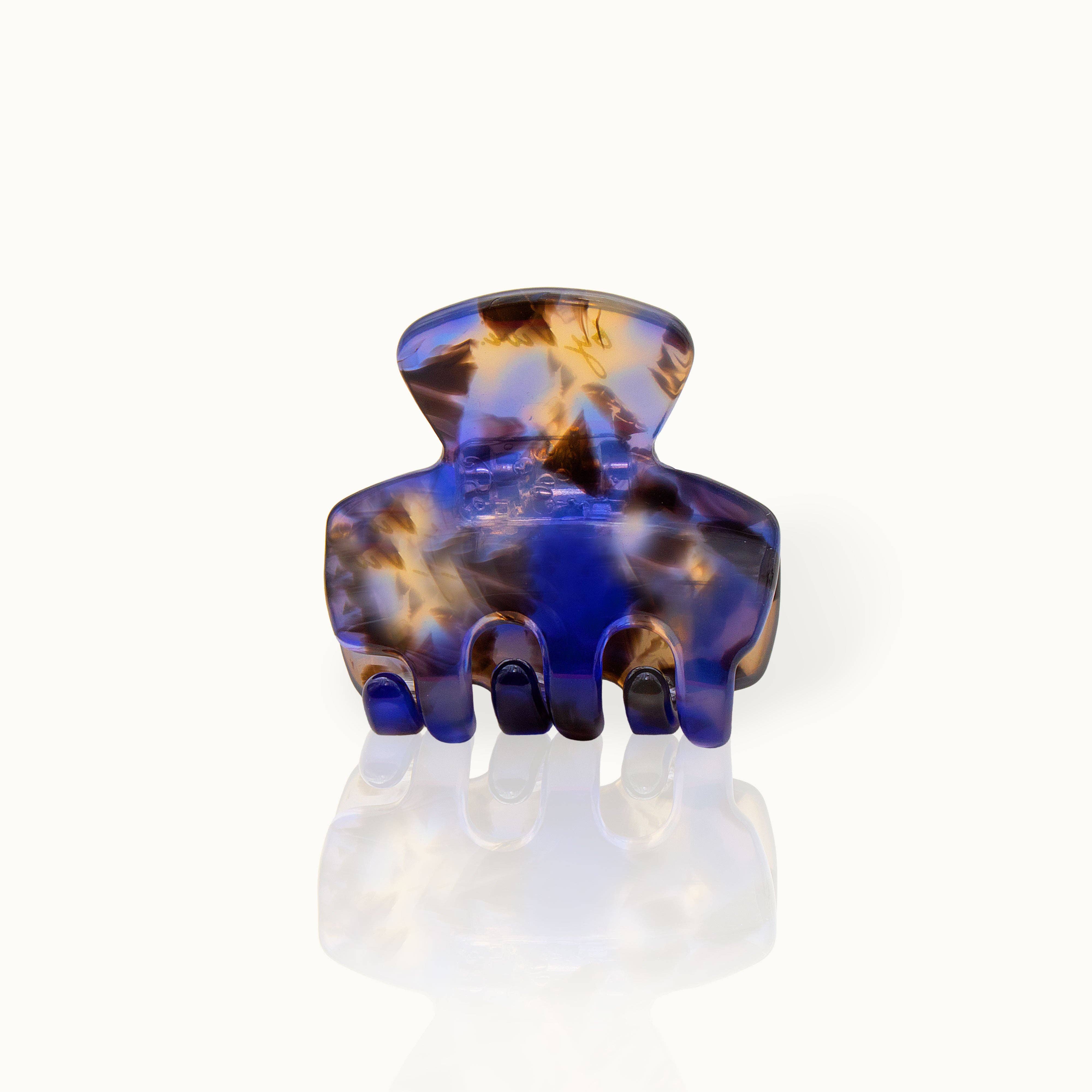 byVivi Haarklammer Klein Blau Leo