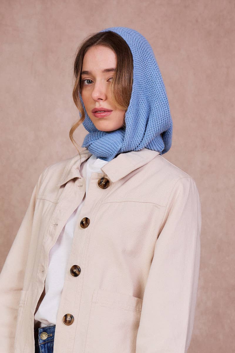 "Hood" Kapuzenschal Mütze Wolle