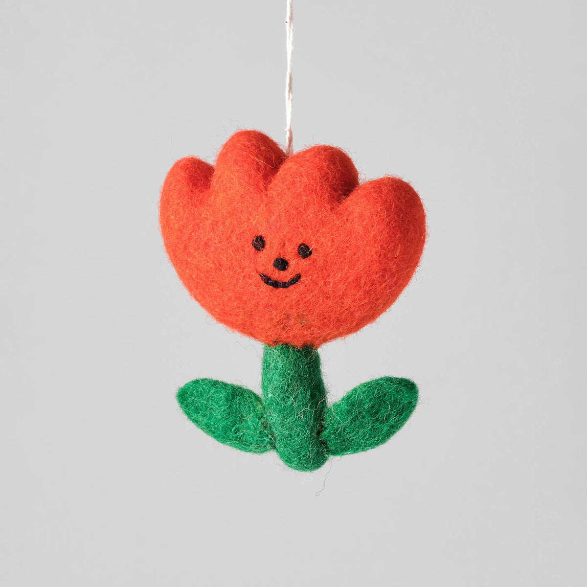 Wrap (US duties paid) - Hängender Blumenanhänger aus Filz