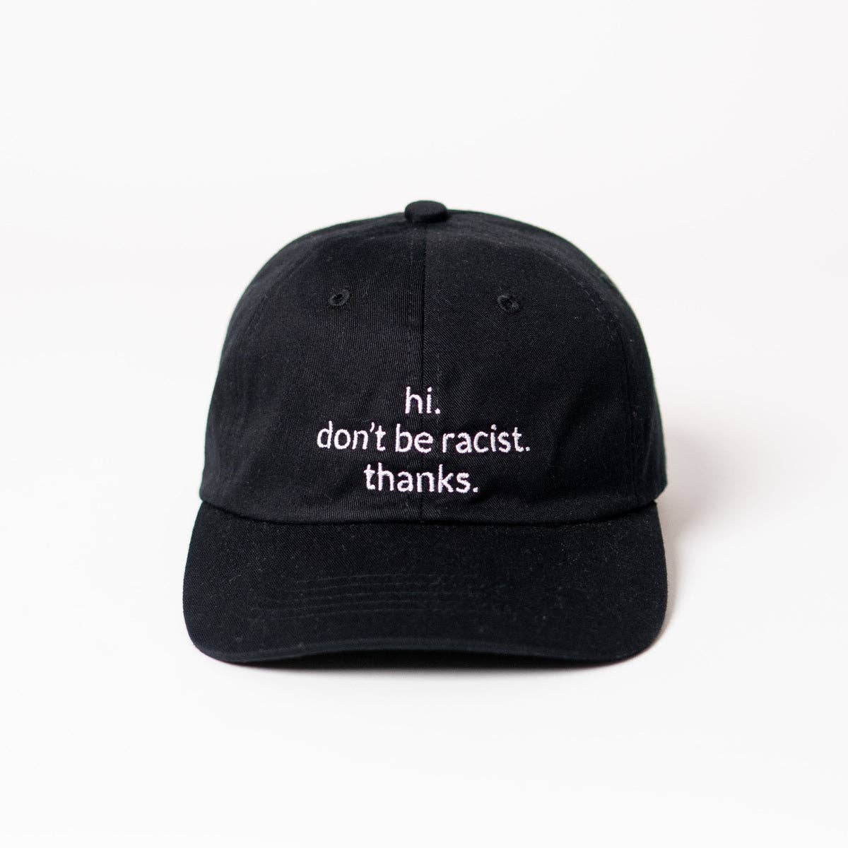 arrel Hi. don't be racist. thanks. Premium Dad Cap - black & white