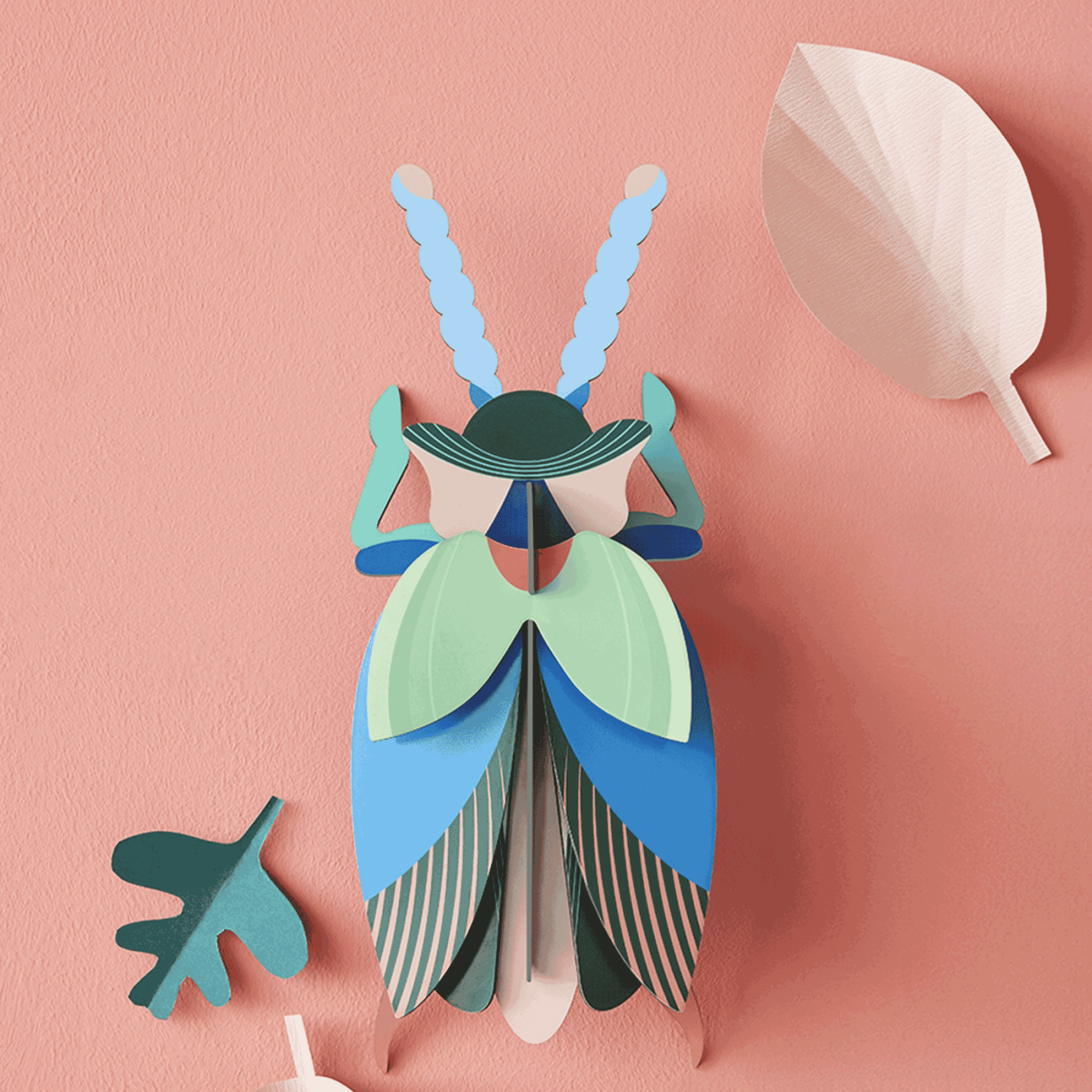 Studio ROOF 'Big insects - Emerald Beetle'