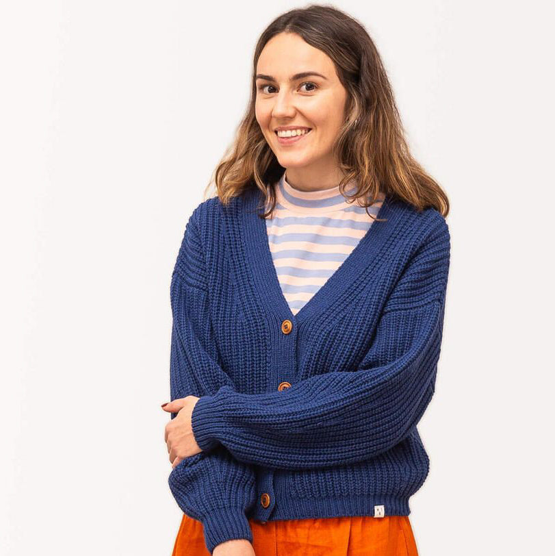Matona Organic Knit Cardigan - verschiedene Farben Wolle Baumwolle