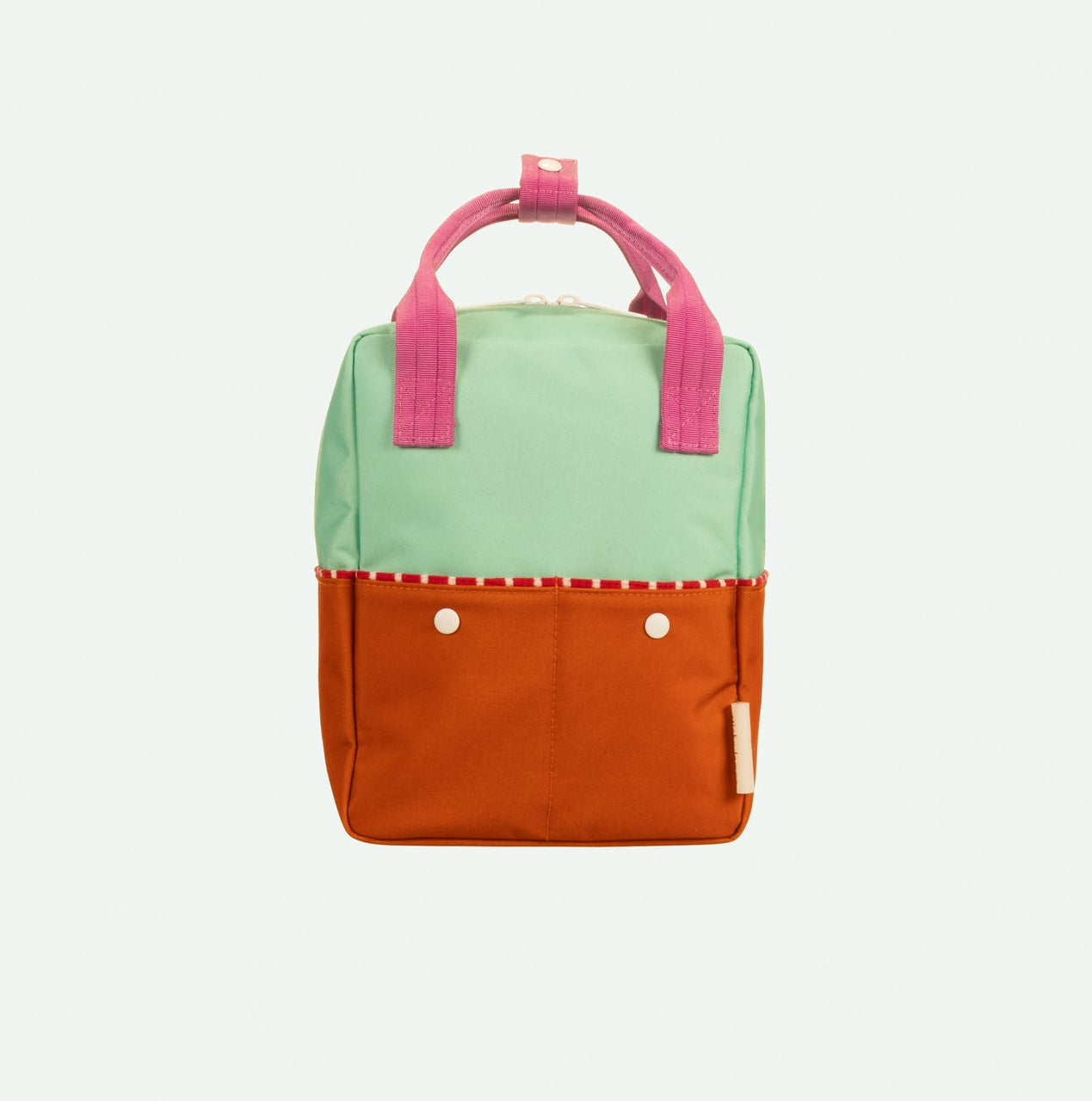 Sticky Lemon Rucksack klein backpack small | better together | colourblocking | towel green