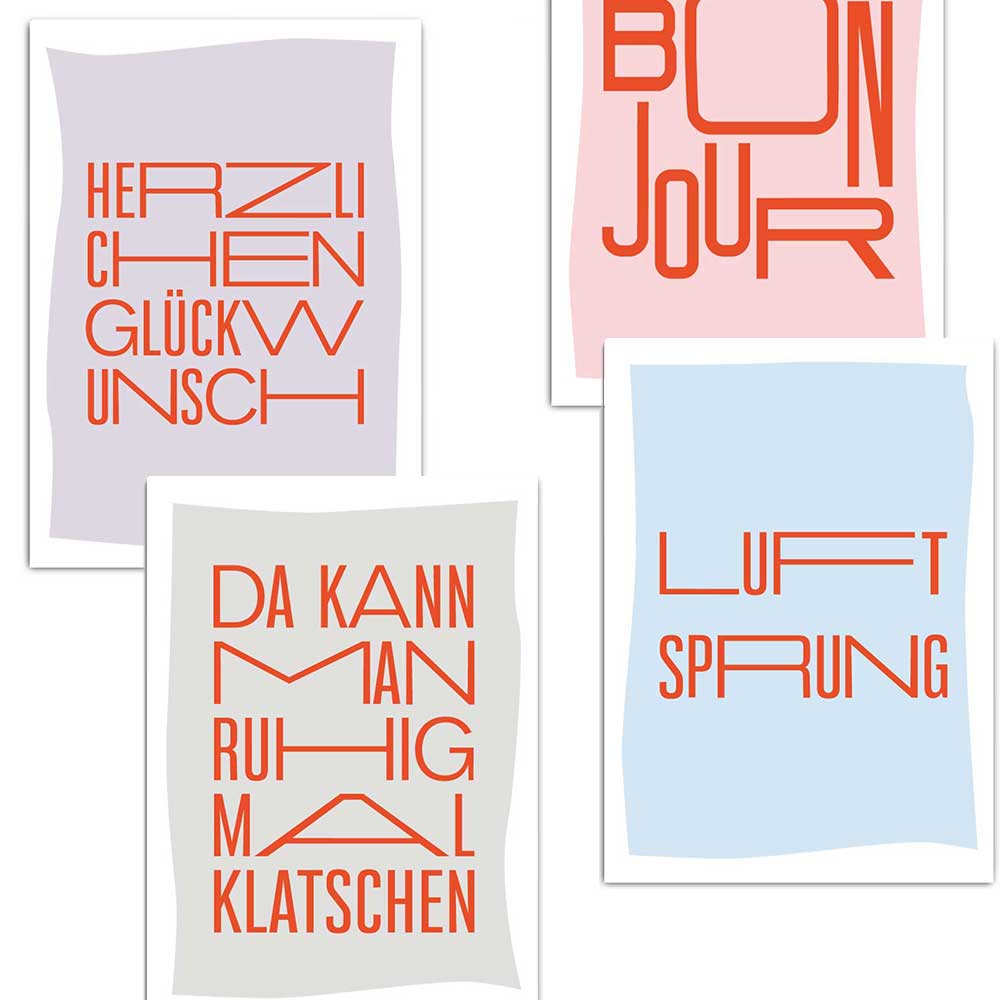 Postkarte, Schon wieder 29 - neon