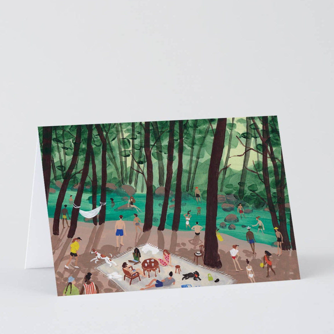 Kunstkarte „Sommer am Wasser“