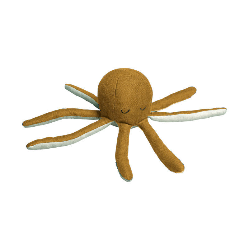 Stoffrassel 'Oktopus/gelb' Fabelab