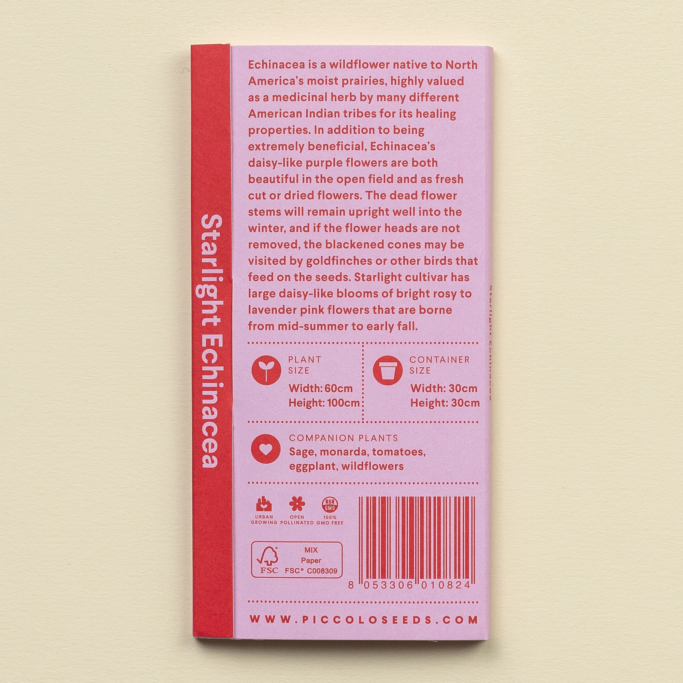 Echinacea Starlight – Purpursonnenhut Piccolo Seeds