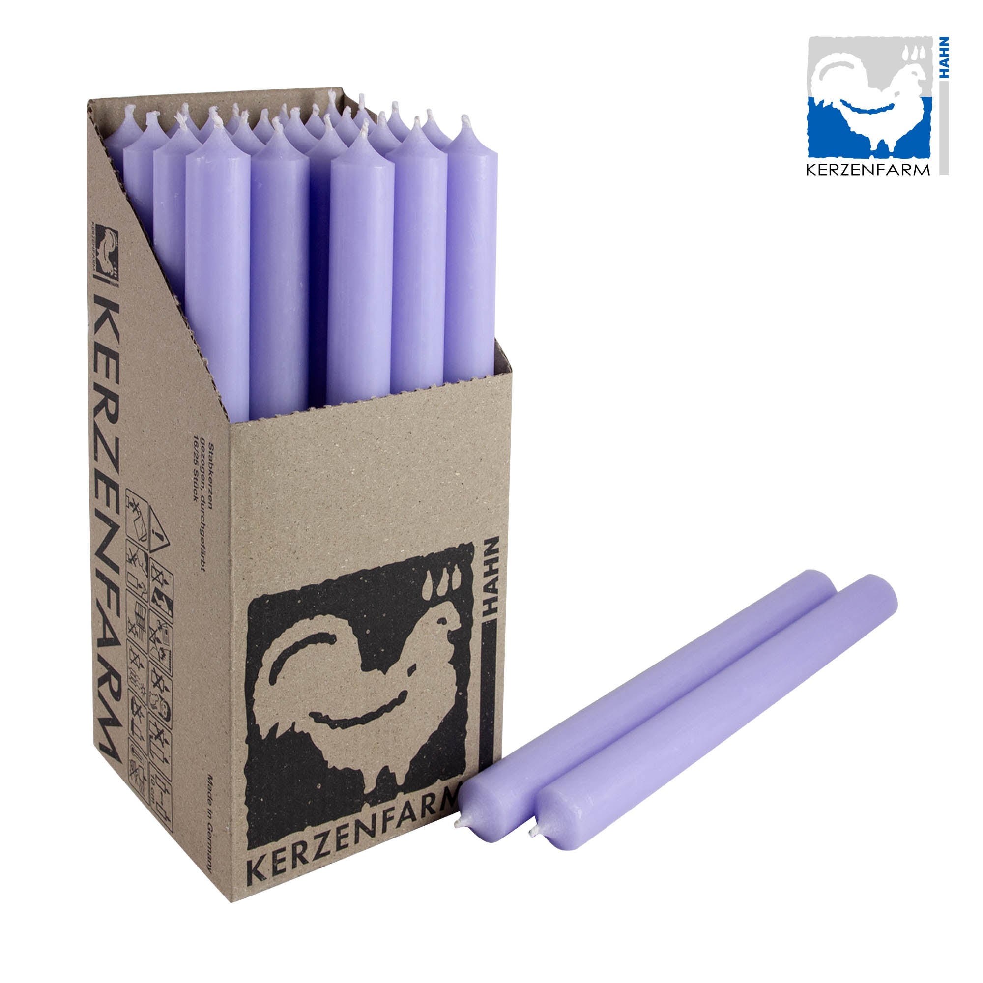 Stabkerze -diverse Farben-