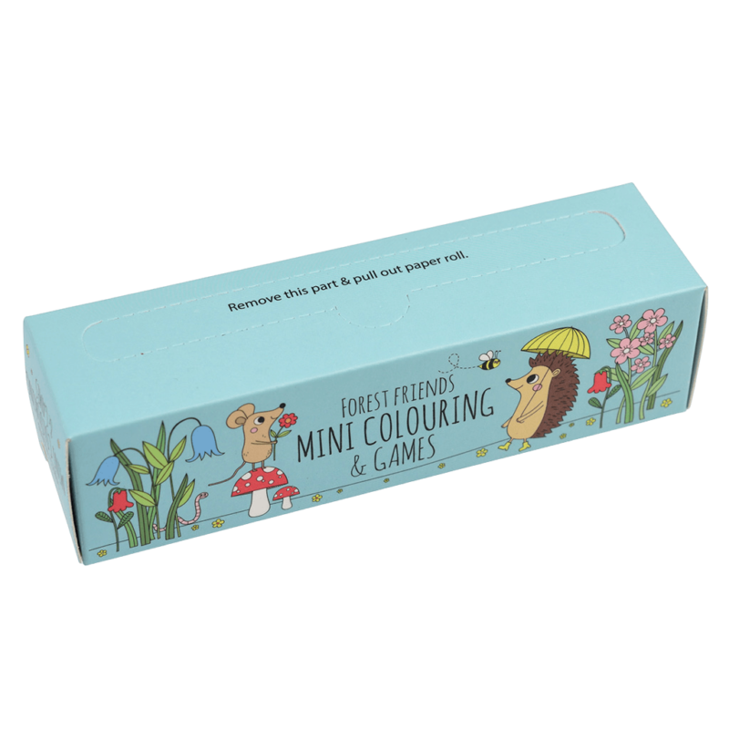 Mini - Mal- & Spielrolle 'Forest Friends'