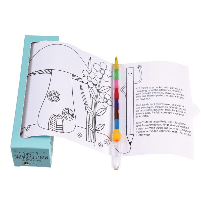 Mini - Mal- & Spielrolle 'Forest Friends'