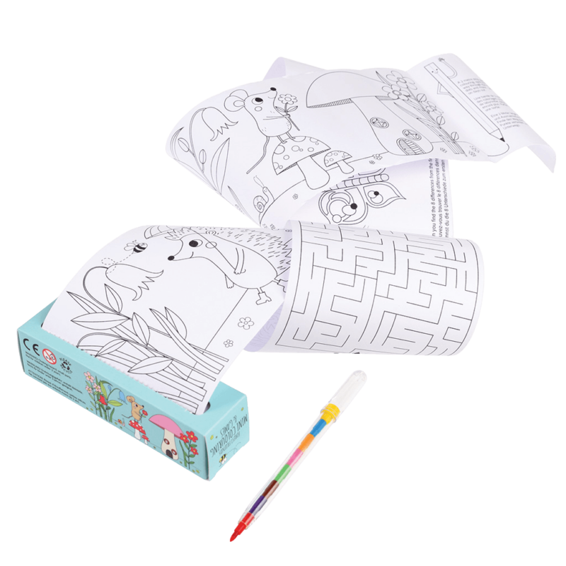 Mini - Mal- & Spielrolle 'Forest Friends'