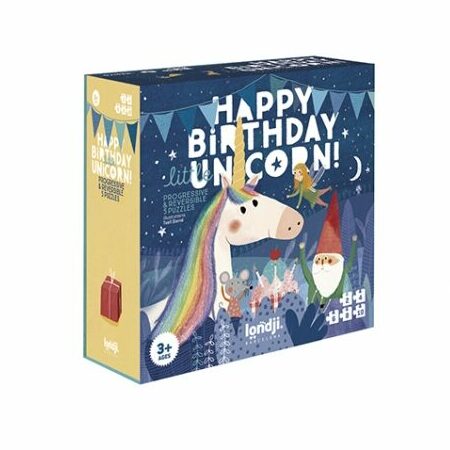 Londji Wende-Puzzle 'Happy Birthday Unicorn!'