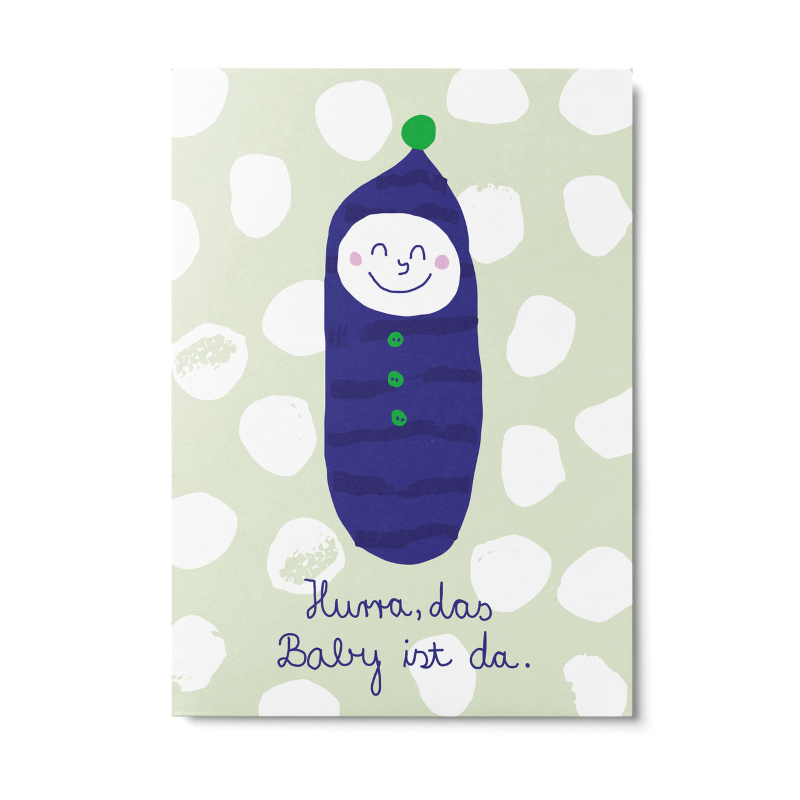 Unter Pinien Postkarte 'Happy Baby'