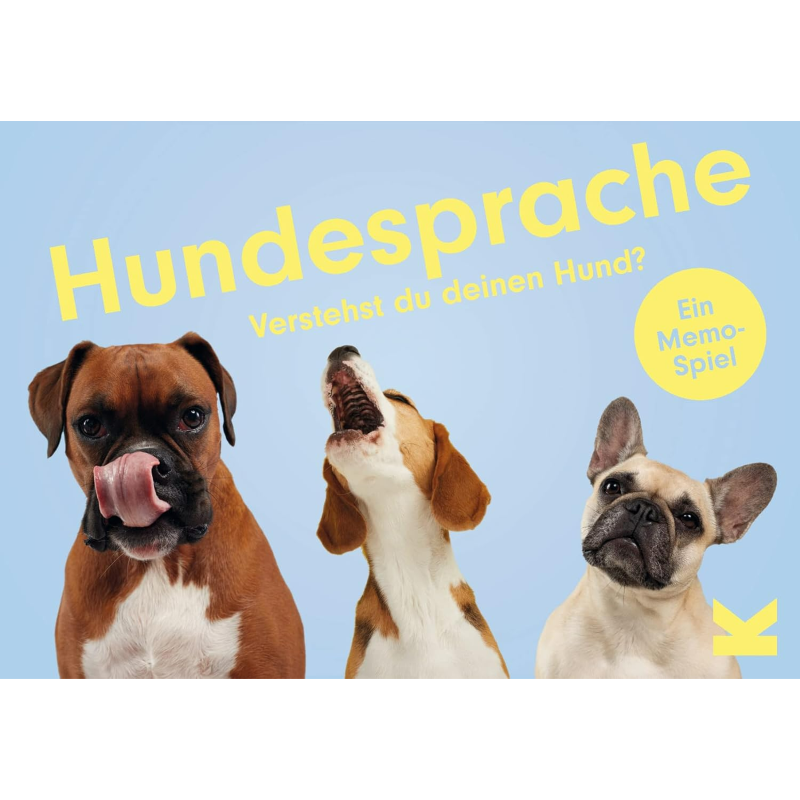 Memo-Spiel 'Hundesprache'
