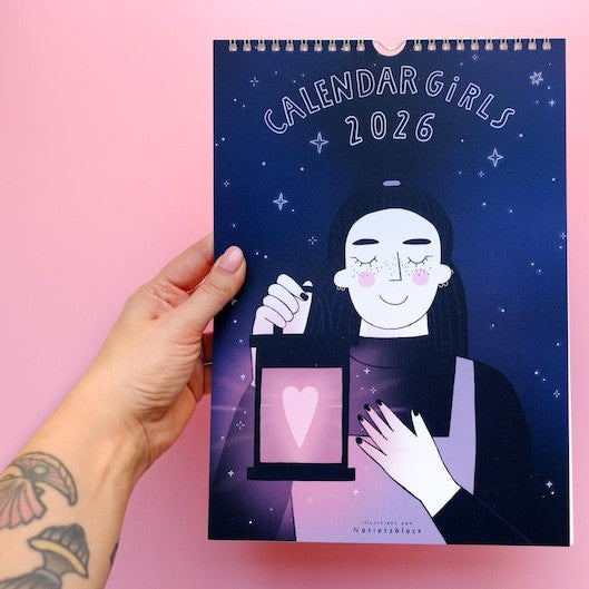 2026 KALENDER 'Calendar Girls' Notietzblock