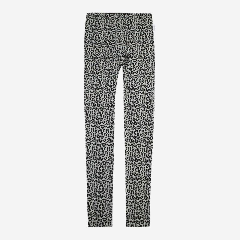 Joha Leggins Merinowolle für Erwachsene 'Leo /schwarz weiss'
