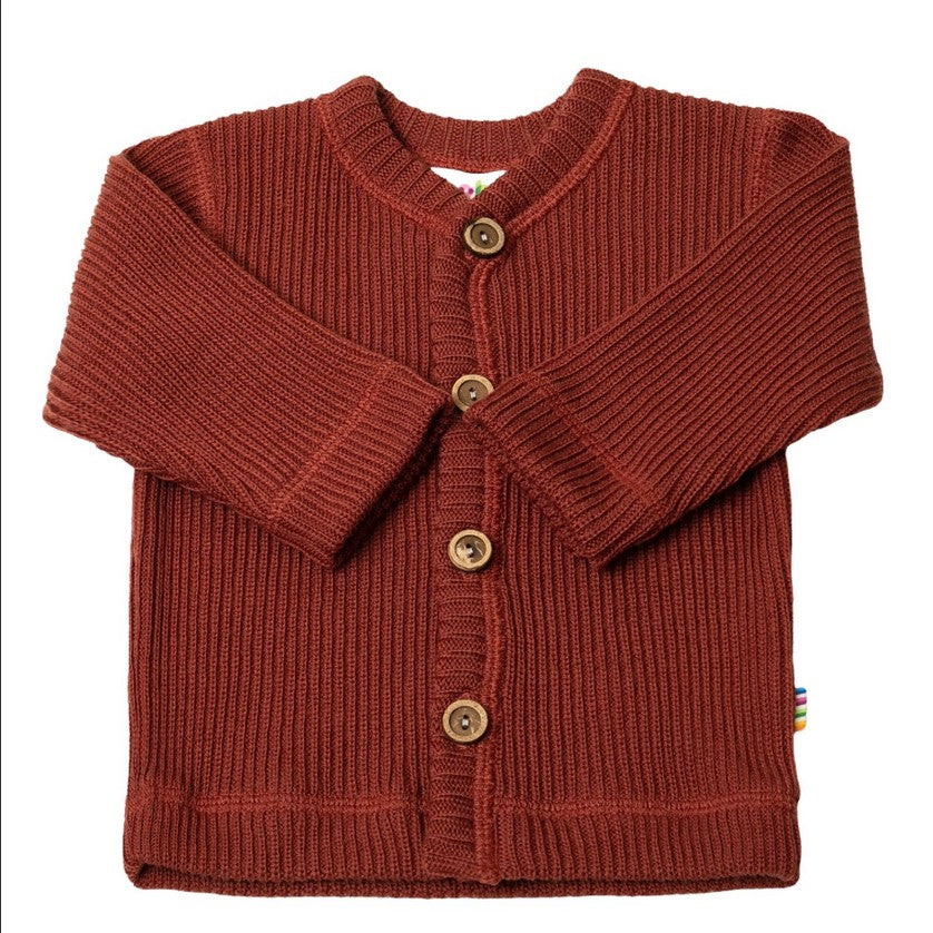 Joha StrickJacke Merinowolle Farbe 'rot' oder 'blau'