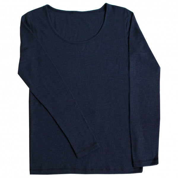 JOHA Merinowolle Longsleeve Ripp für Erwachsene diverse Farben