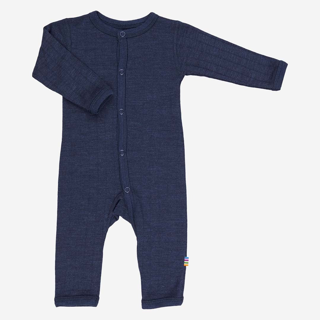 Schlafanzug Joha WolleSeide 'dunkelblau'