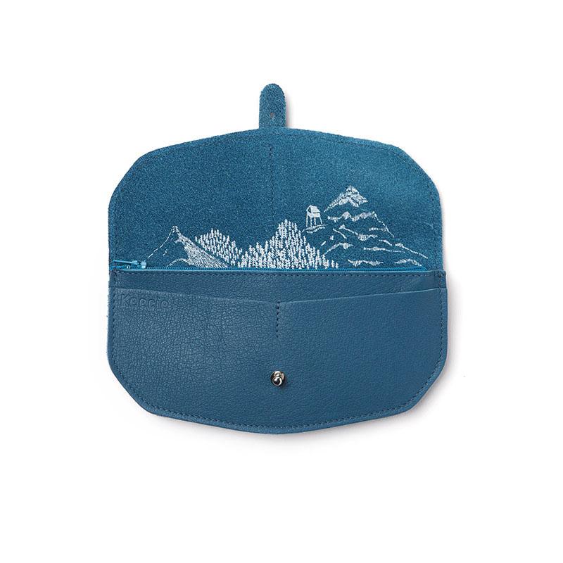 Portemonnaie 'Move Mountains' 'faded blue'