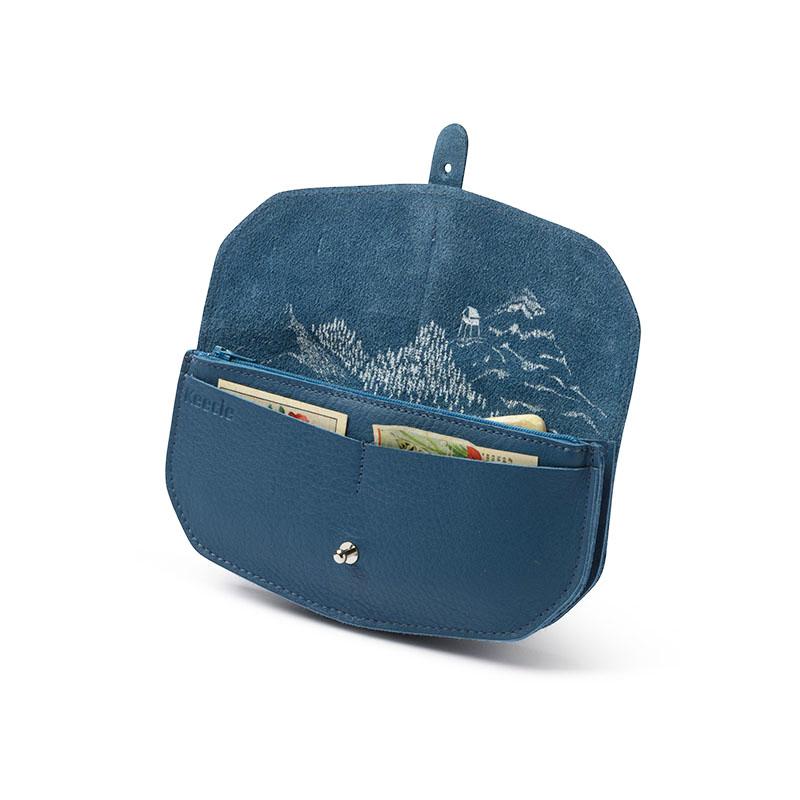 Portemonnaie 'Move Mountains' 'faded blue'