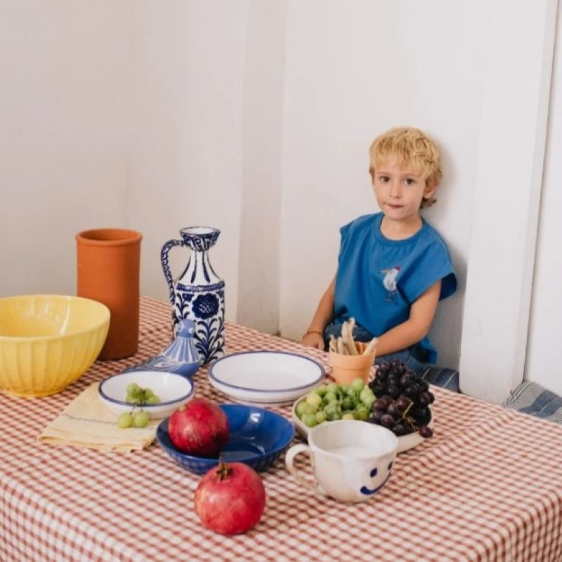 Lötiekids Sleeveless T-Shirt 'Skating Seagull' (Royal Blue)