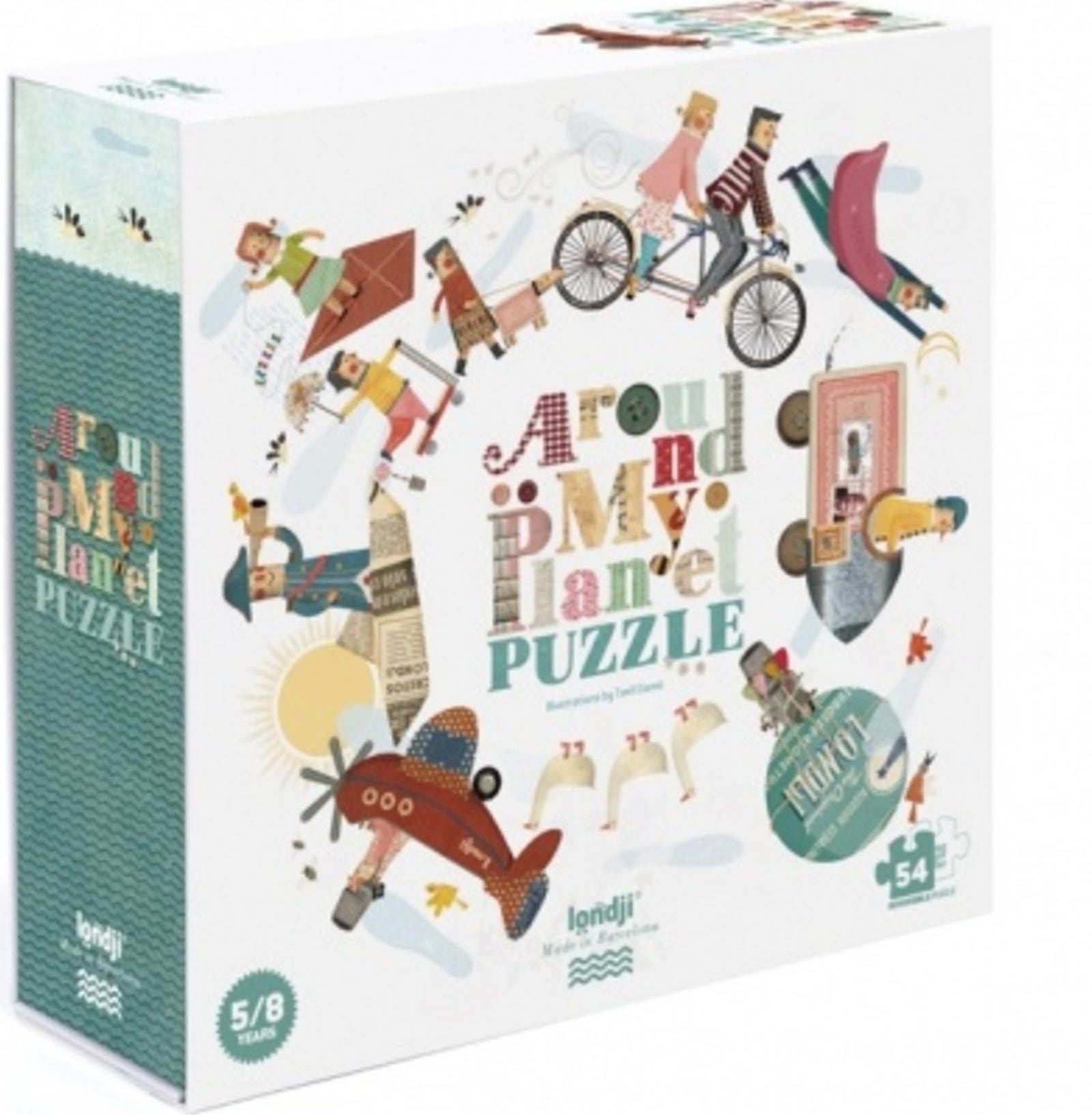 Londji Wende-Puzzle 'Around My Planet'