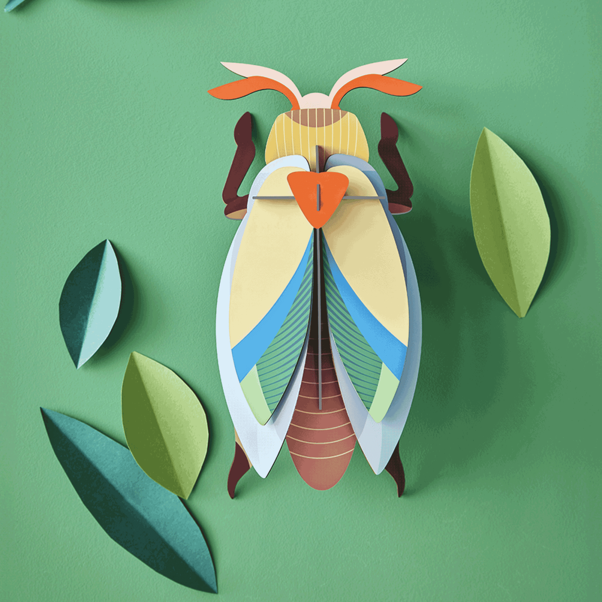 Studio ROOF 'Big insects - Lunar Jewel Beetle'