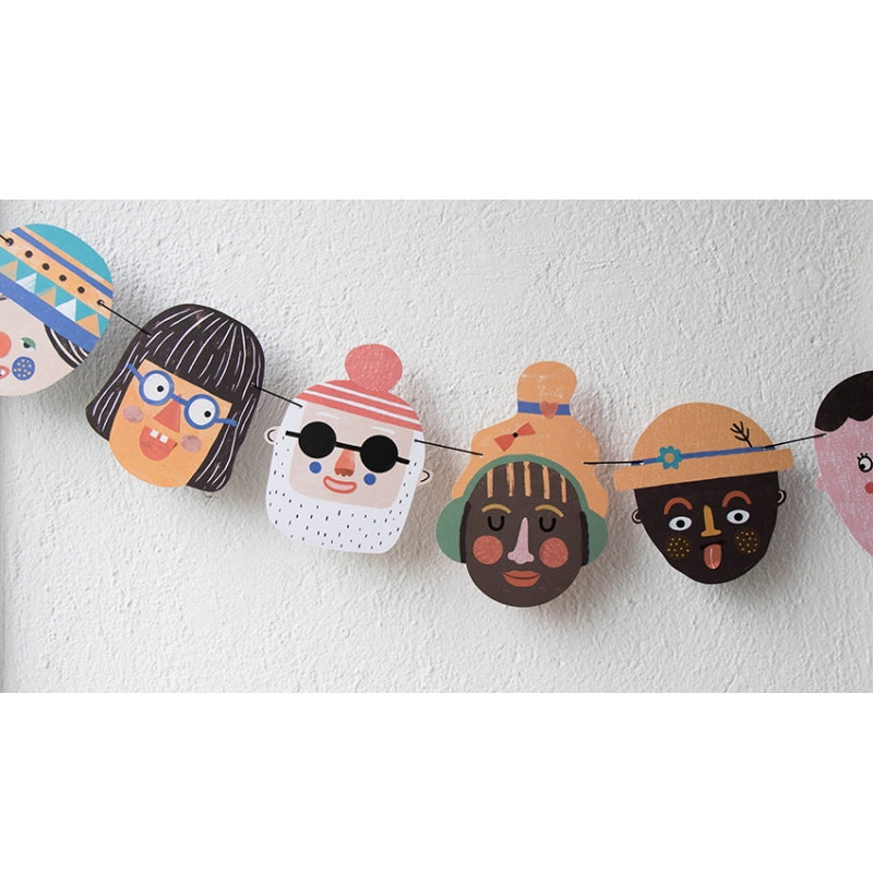 Londji DIY Girlande 'Make new friends'