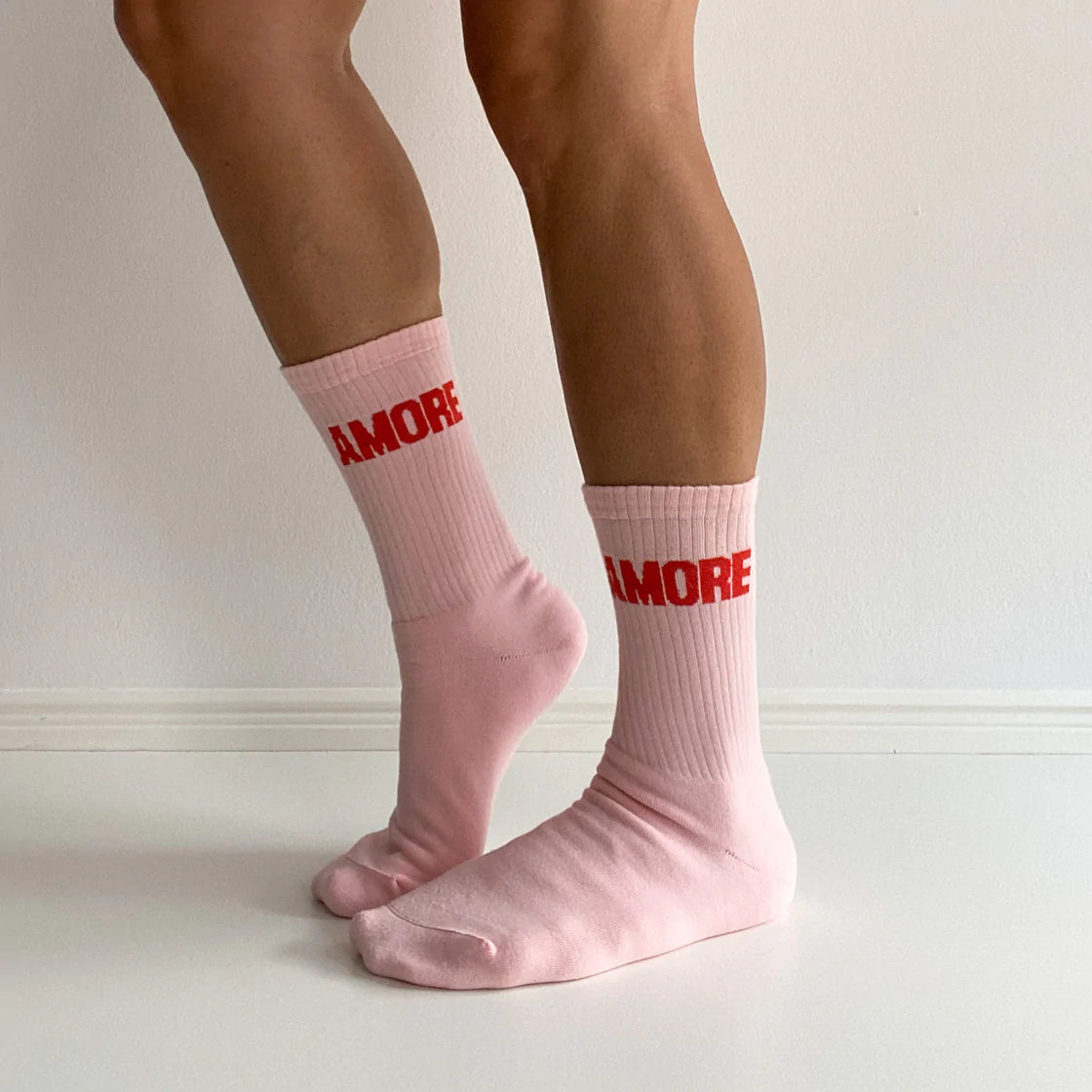 Navucko Socken 'AMORE' rosa
