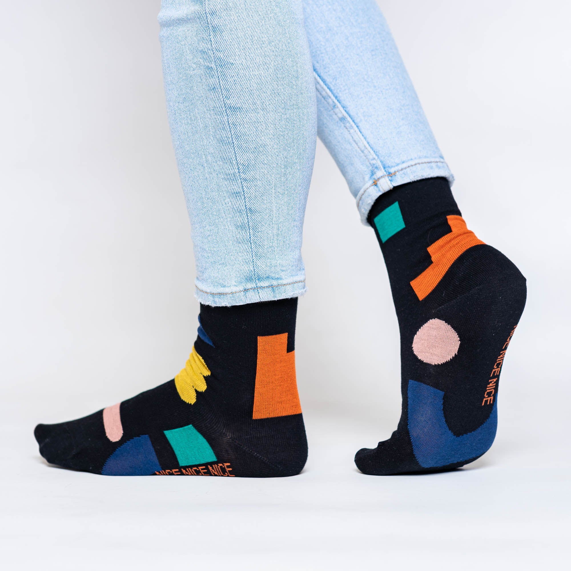 nice socks 'play / black' nicenicenice