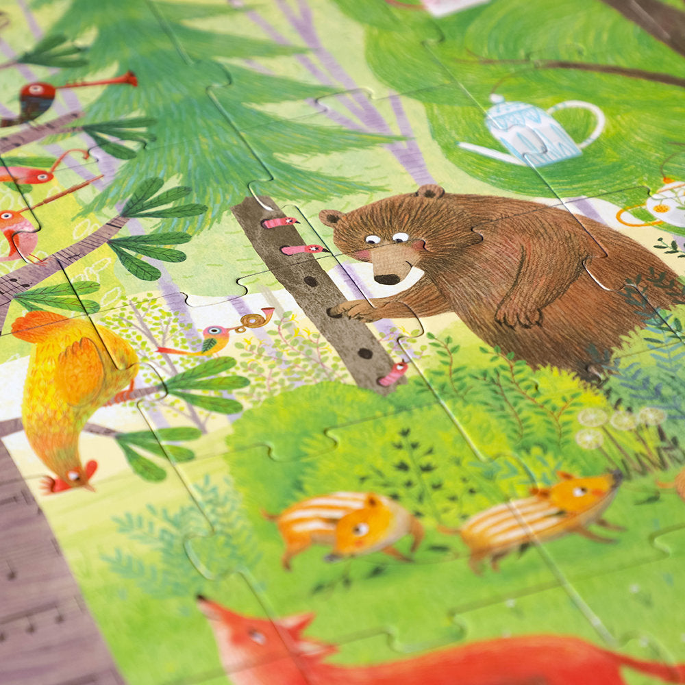 Londji Wende-Puzzle 'Day & Night In The Forest'