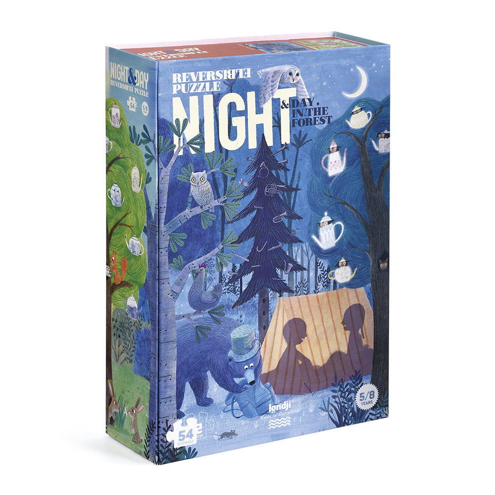 Londji Wende-Puzzle 'Day & Night In The Forest'