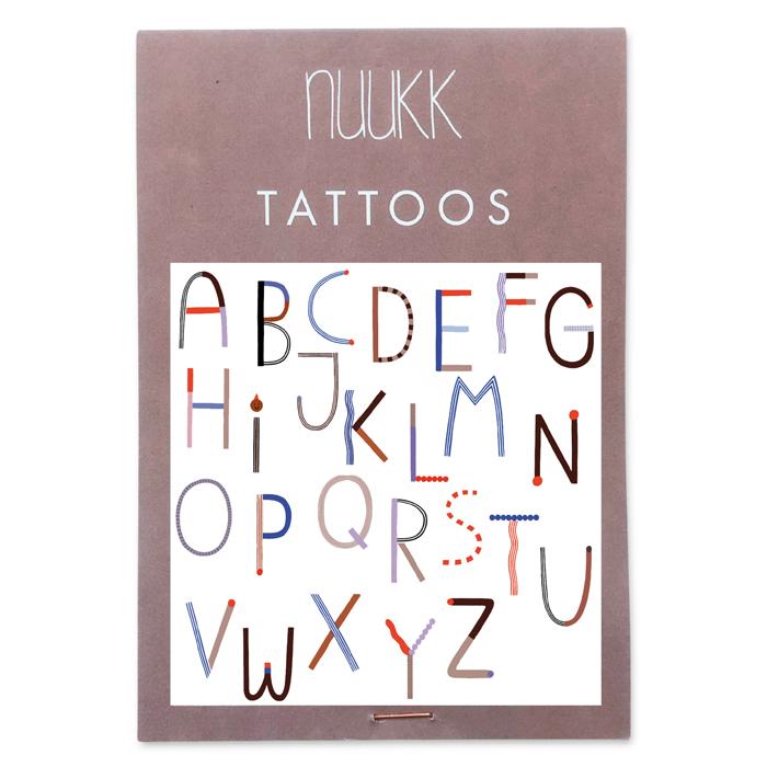 Bio Tattoo 'ABC' Nuukk