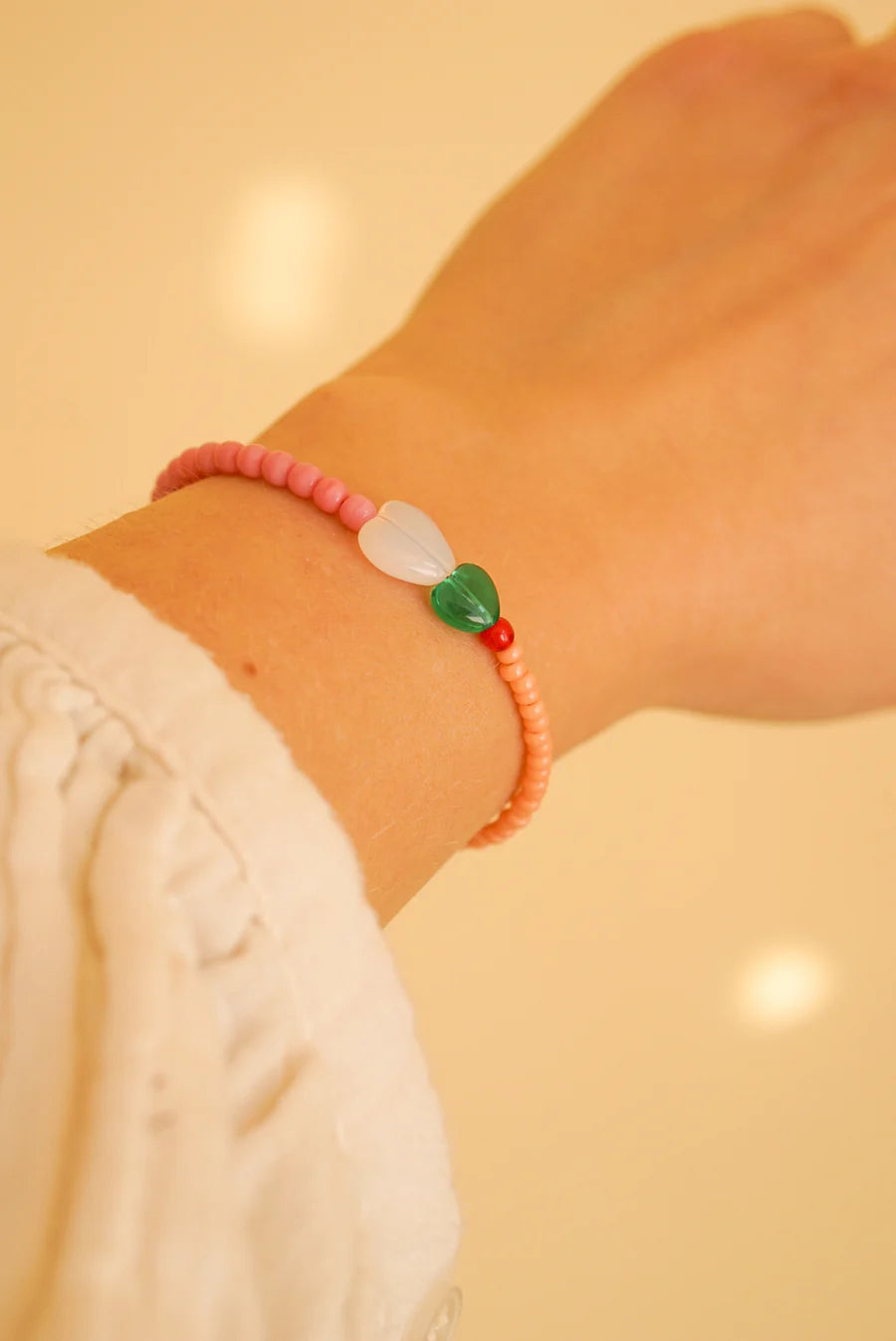 SanSan Heartfelt Armband -opal & emerald-